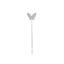 Butterfly Wand- Lilac:Silver