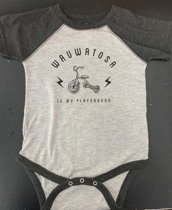 The Bolt Charcoal Onesie