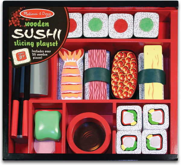 Sushi Slicing Play Set - Wooden Play Food
