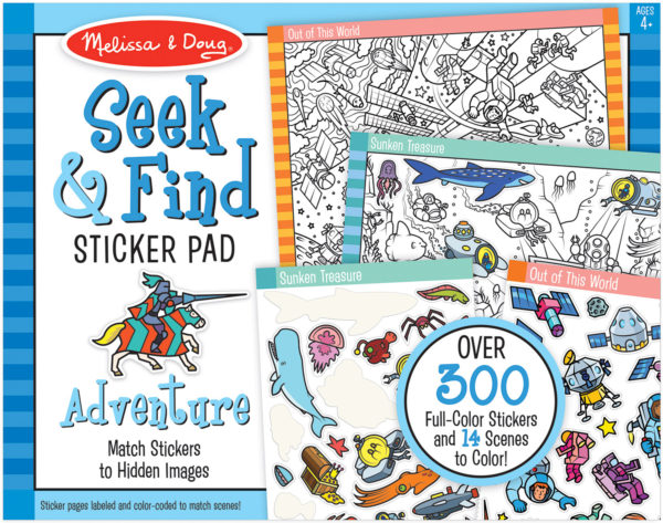 Seek & Find Sticker Pad - Adventure