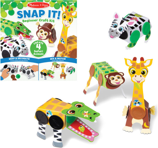 Snap It! Beginner Craft Kit - Safari
