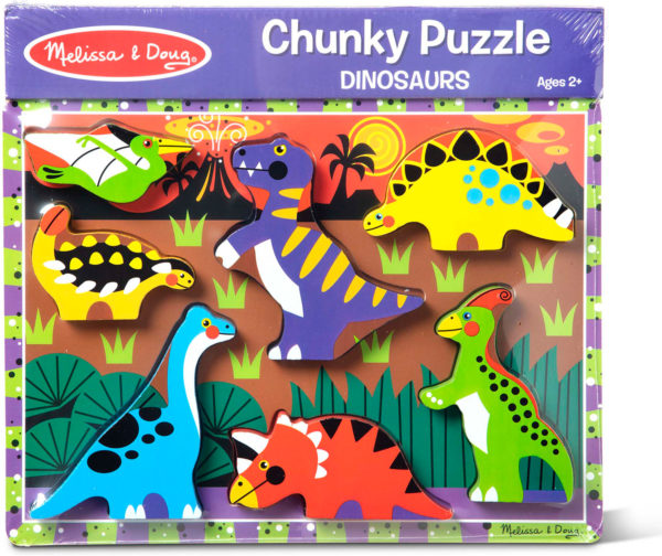 Dinosaurs Chunky Puzzle - 7 Pieces