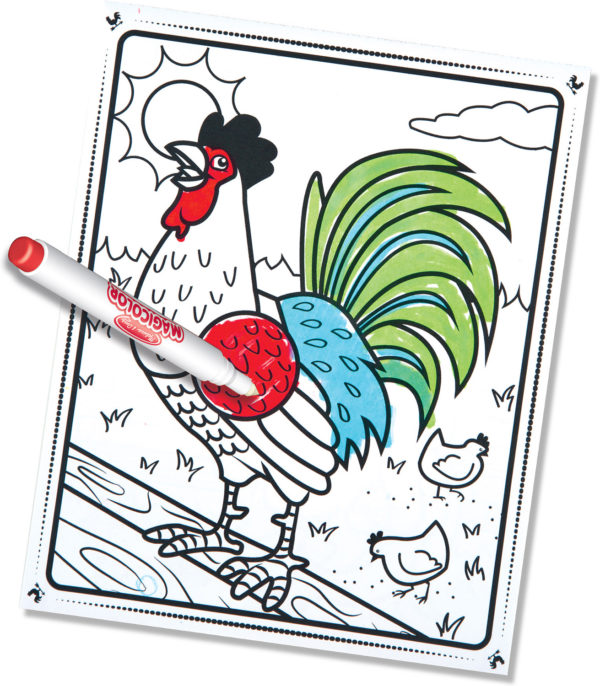 Magicolor - On the Go - Farm Animals Coloring Pad