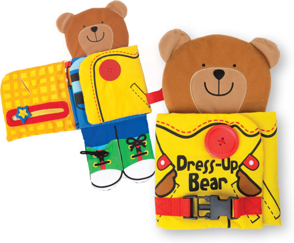 Soft Activity Book - Dress Up Bear