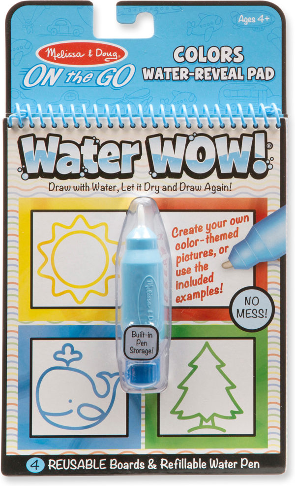 Water Wow! - Colors & Shapes Water Reveal Pad - On the Go Travel Activity