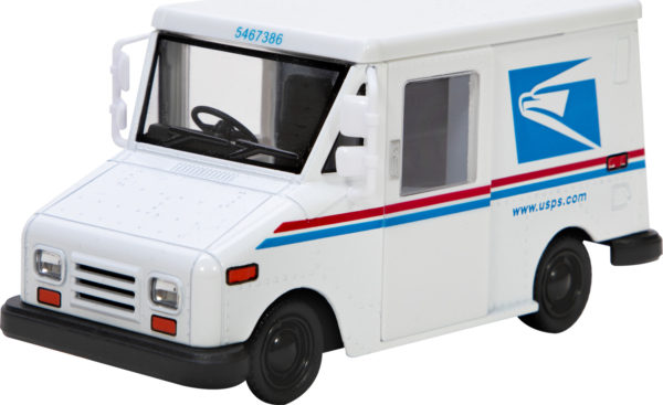 Diecast Mail Truck