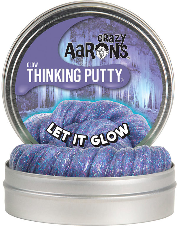Crazy Aaron's Glow Thinking Putty Let it Glow