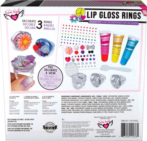 Lip Gloss Rings Design Kit