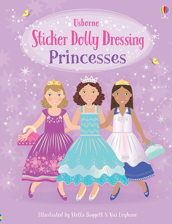 Sticker Dolly Dressing Princesses