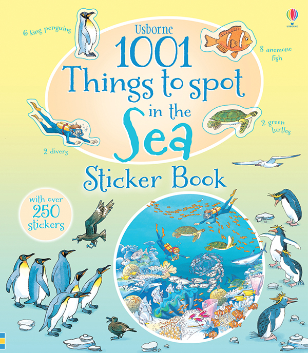 1001 Things To Spot In The Sea Sticker Book