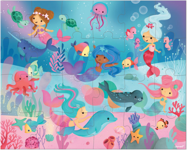 Puzzle Mermaids 24 Pcs