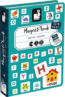 English Alphabet Magneti'Book