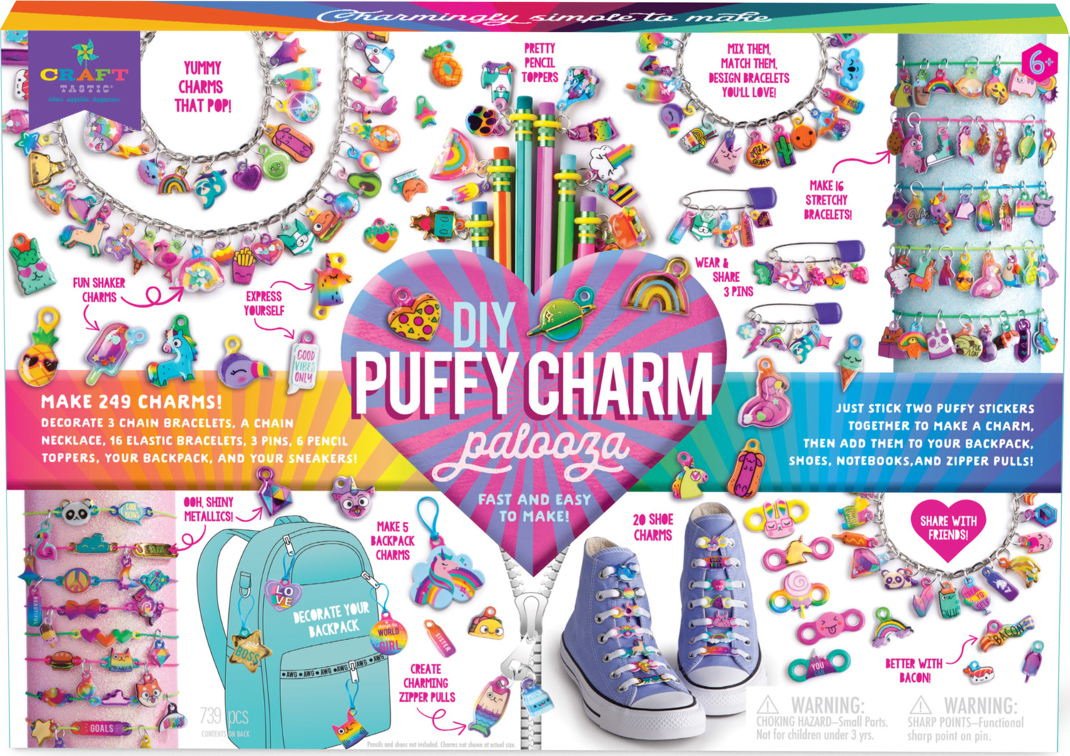 Diy Puffy Charm Palooza
