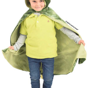 Great Pretenders T-Rex Hooded Cape - Green