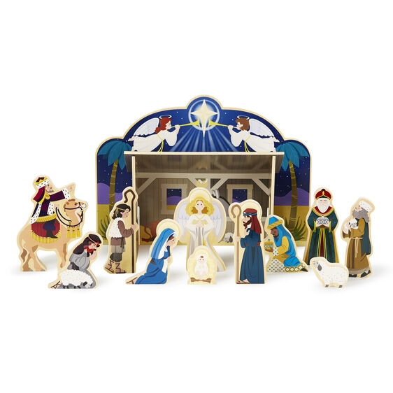 Wooden Nativity Set – Ruckus & Glee