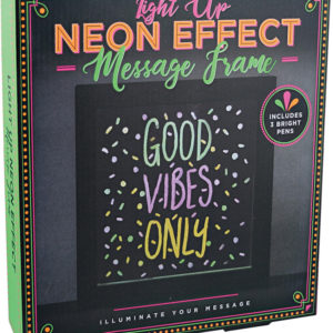 Light Up Neon Effect Message Frame