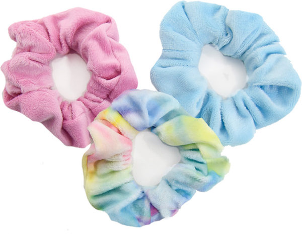 Scrunchies - Fleece Tie Dye Scrunchie Set