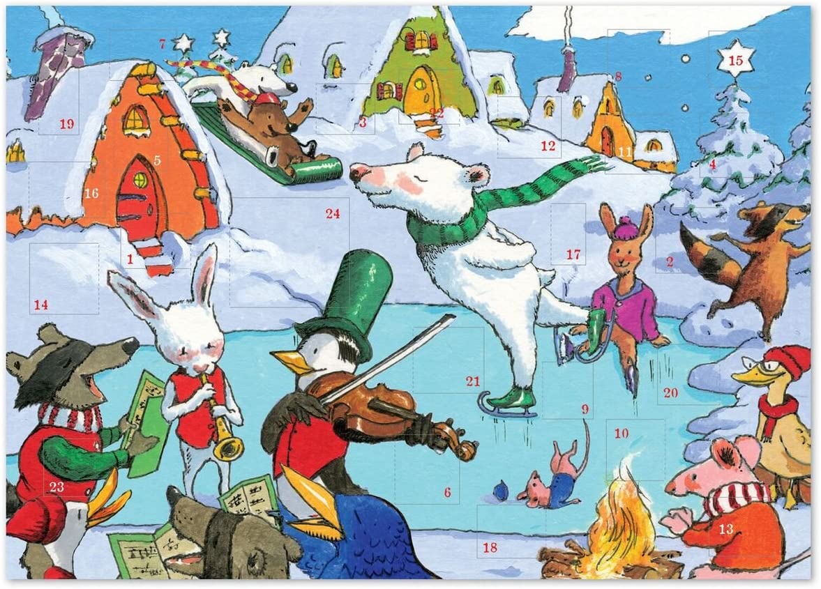 Advent Calendar various Patterns Ruckus Glee