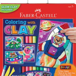 Do Art Coloring With Clay Space Pets