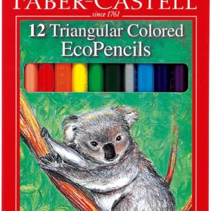 12 ct Triangular Colored EcoPencils