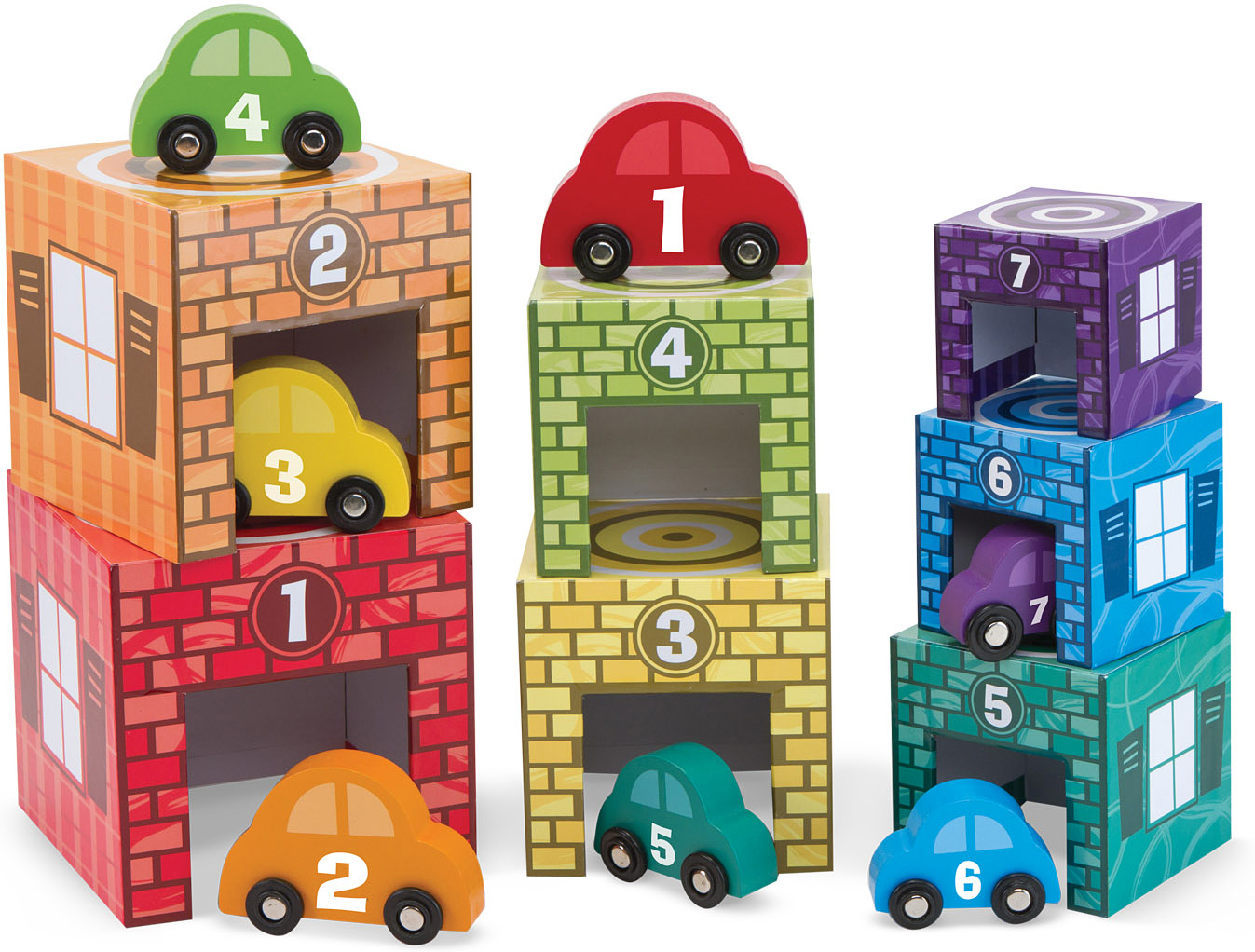 Nesting & Sorting Garages & Cars