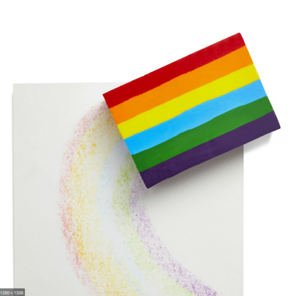 Rainbow Block Crayon