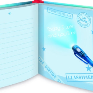 Top Secret Invisible Ink Diary