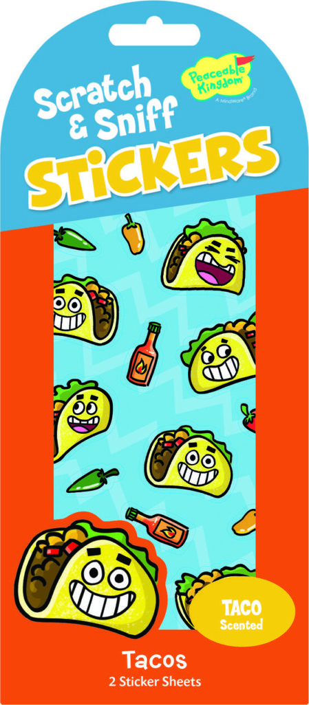 Taco Scratch & Sniff Stickers – Ruckus & Glee