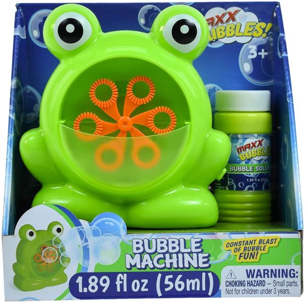 Mini Frog Bubble Machine
