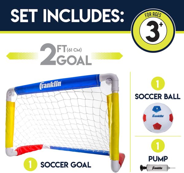 Soccer Goal with Ball and Pump