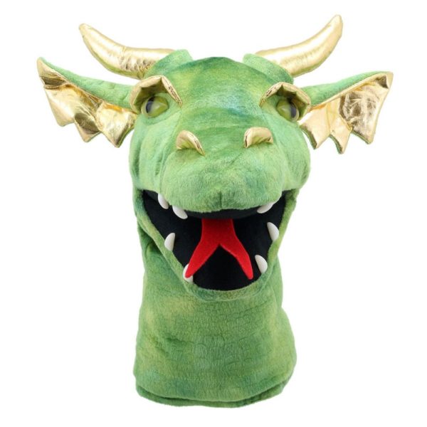 Dragon Head Puppet - Green