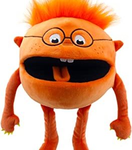 Orange Baby Puppet Monster