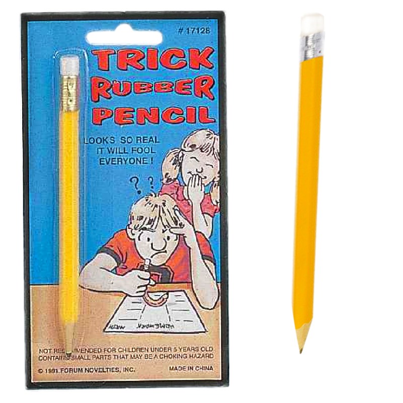  PANDAFLY Eraser Pencil Set - 6pc Eraser Pencils and