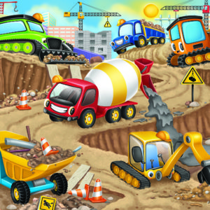 Construction Fun 24Pc