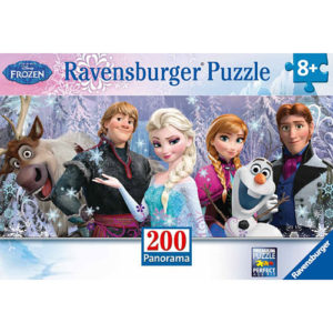 Disney's Frozen Friends, 200pc Panoramic Puzzle