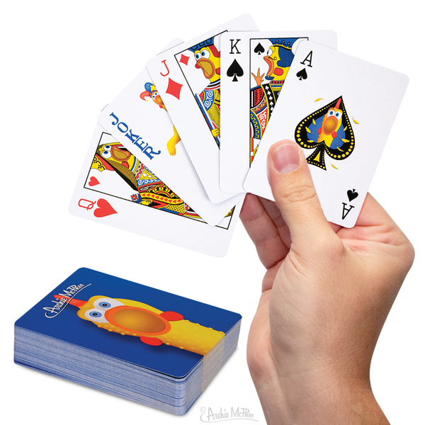Rubber Chicken Playing Cards