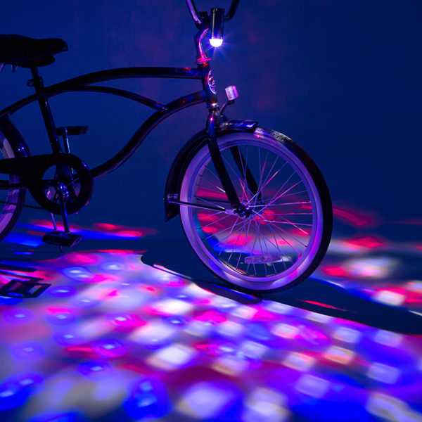 Cruzinbrightz Patriotic Led Bicycle Projection Light