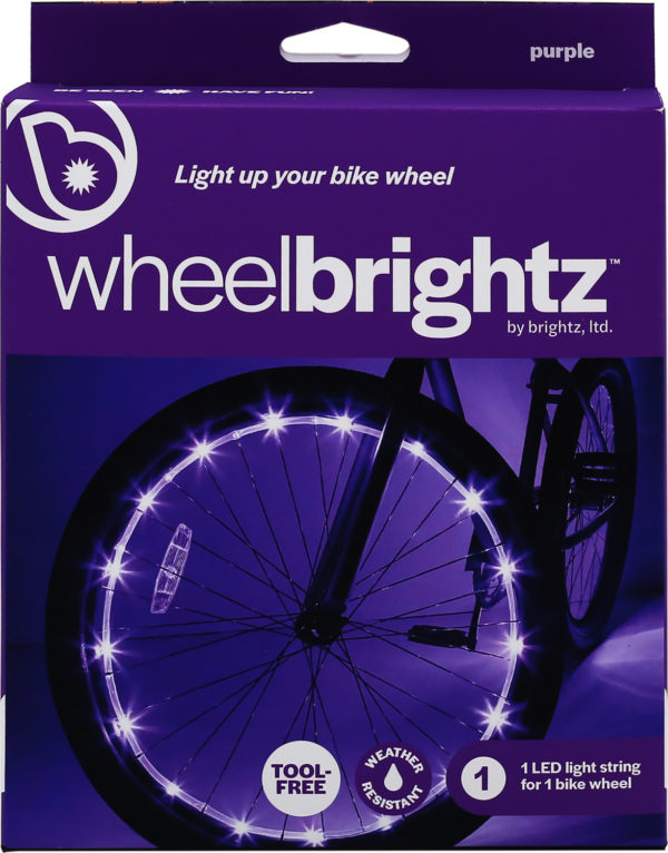 Wheelbrightz Purple Led Bicycle Wheel Light