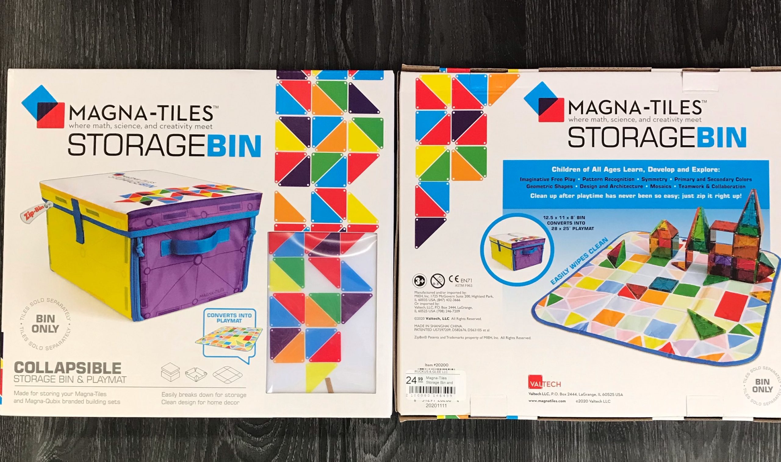 Magna-Tiles Storage Bin and Playmat – Ruckus & Glee