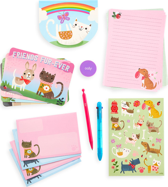 On-the-go Travel Stationery Kit Paw Pals