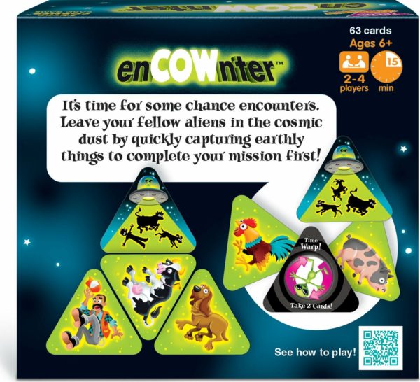 Encownter Three Corner Card Game