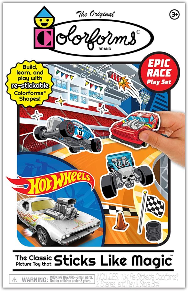 Colorforms Playset - Hot Wheels