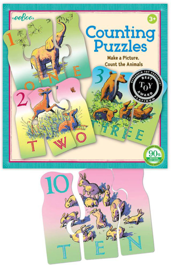 Animal Counting Puzzle