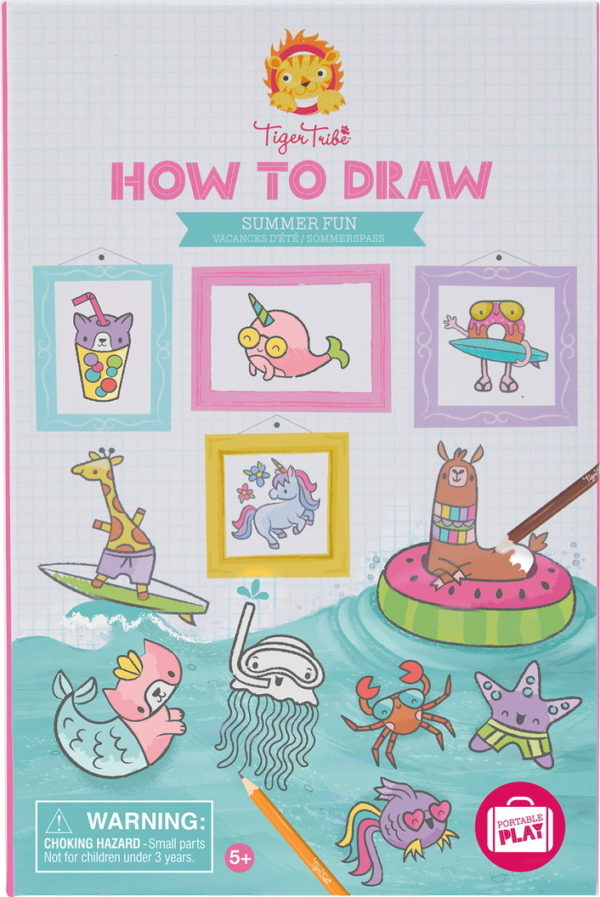 Summer Fun How To Draw