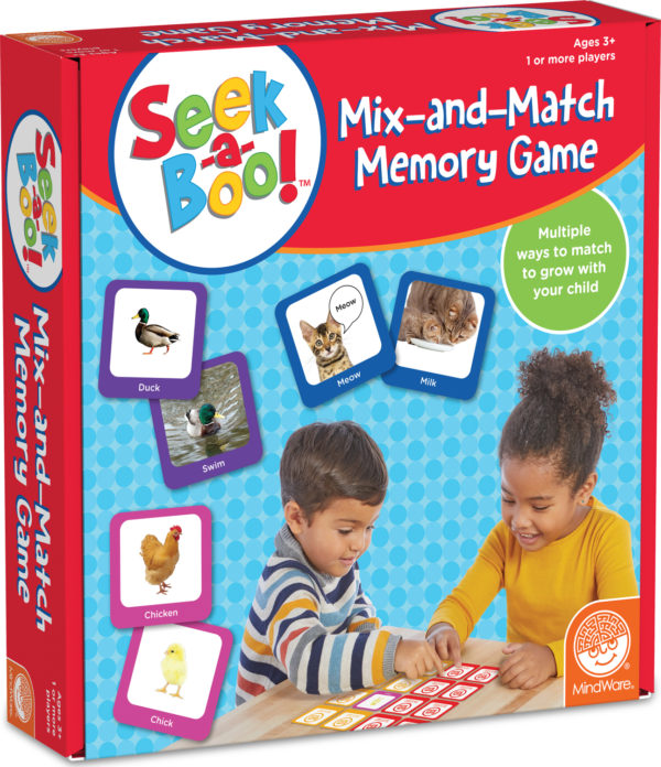 SEEK-A-BOO MIX-AND-MATCH MEMORY GAME