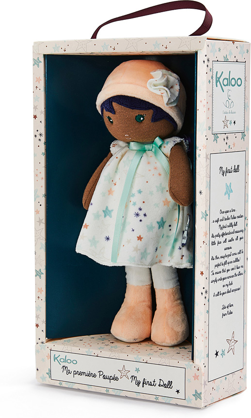 Kaloo Amandine My First Tendresse Doll - 25cm Soft Plush Baby Doll, Pink, Machine Washable, From Birth