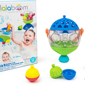Lalaboom - 3 in 1 Splash Ball - 12 pc Bath Set