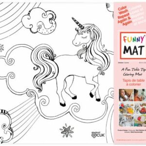 Coloring Mat Unicorn
