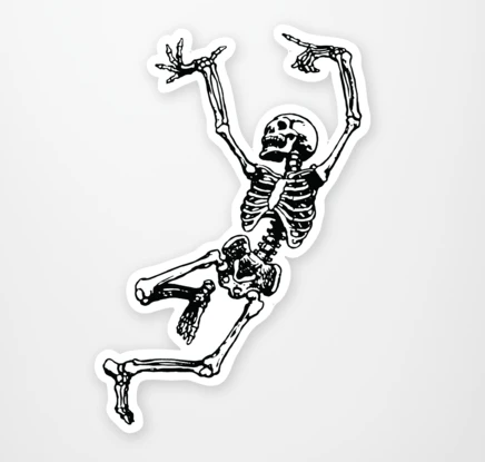 Dancing Skeleton – Ruckus & Glee