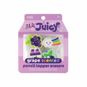 Grape Pencil Topper Eraser